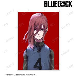 Blue Lock Hyoma Chigiri Episode 20 Color Illustration A3 Mat Processing Poster (Anime Toy)
