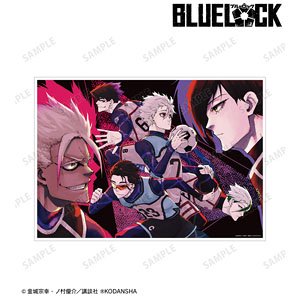 Blue Lock Episode 107 Color Illustration A3 Mat Processing Poster (Anime Toy)