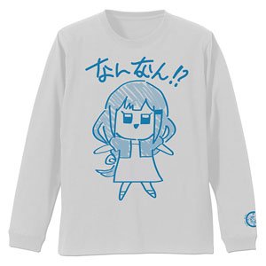 The Idolm@ster Million Live! Tsumugi Shiraishi Nannan Long Sleeve T-Shirt White XL (Anime Toy)