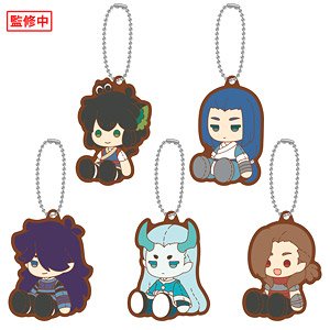 The Legend of Hei Stitch Friends Rubber Mascot (Set of 5) (Anime Toy)
