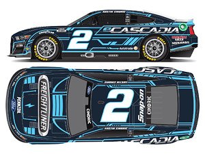 Austin Cindric 2022 Freightliner Ecascadia Ford Mustang NASCAR 2022 Next Generation (Diecast Car)