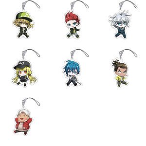 Tribe Nine Petanko Trading Acrylic Strap (Set of 7) (Anime Toy)