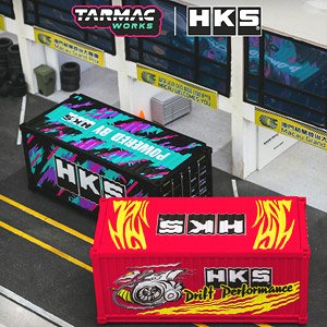 Set of 2 Containers HKS (ミニカー)