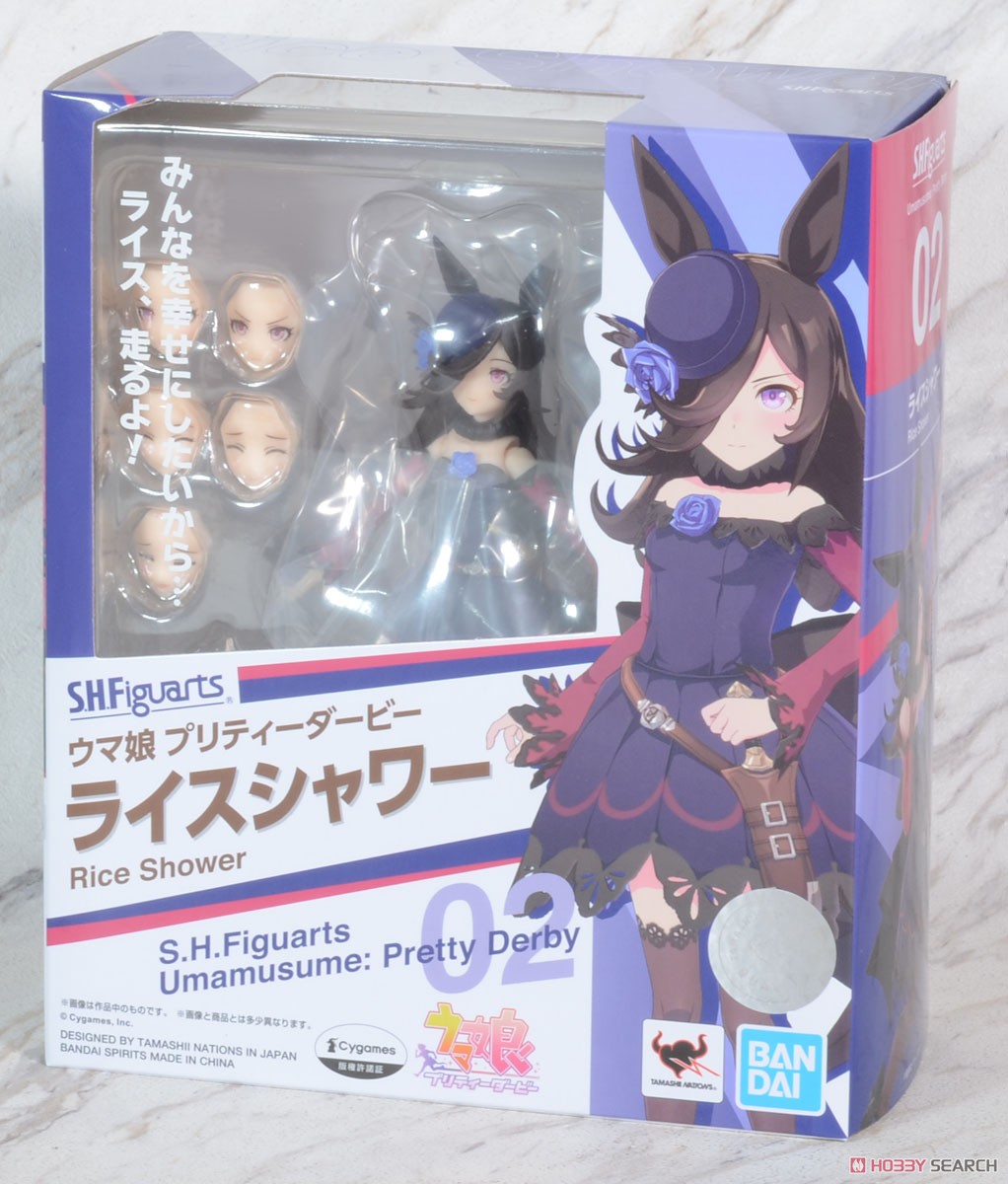 S.H.フィギュアーツ ウマ娘 プリティーダービー ライスシャワー (完成品) パッケージ1