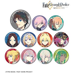 Fate/Grand Order Final Singularity - Grand Temple of Time: Solomon Trading Ani-Art Can Badge (Set of 11) (Anime Toy)