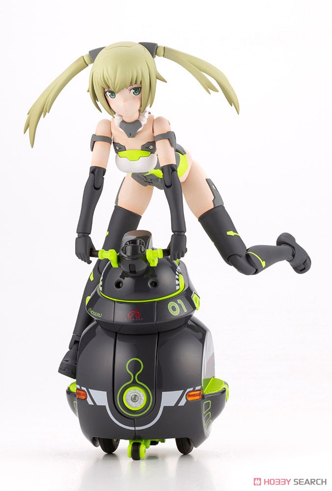 Frame Arms Girl Innocentia [Racer] & Noseru [Racing Specs Ver.] (Plastic model) Item picture10