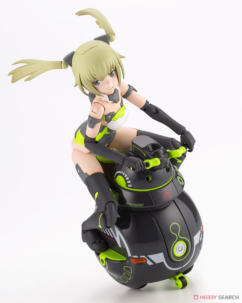 Frame Arms Girl Innocentia [Racer] & Noseru [Racing Specs Ver.] (Plastic model) Item picture13