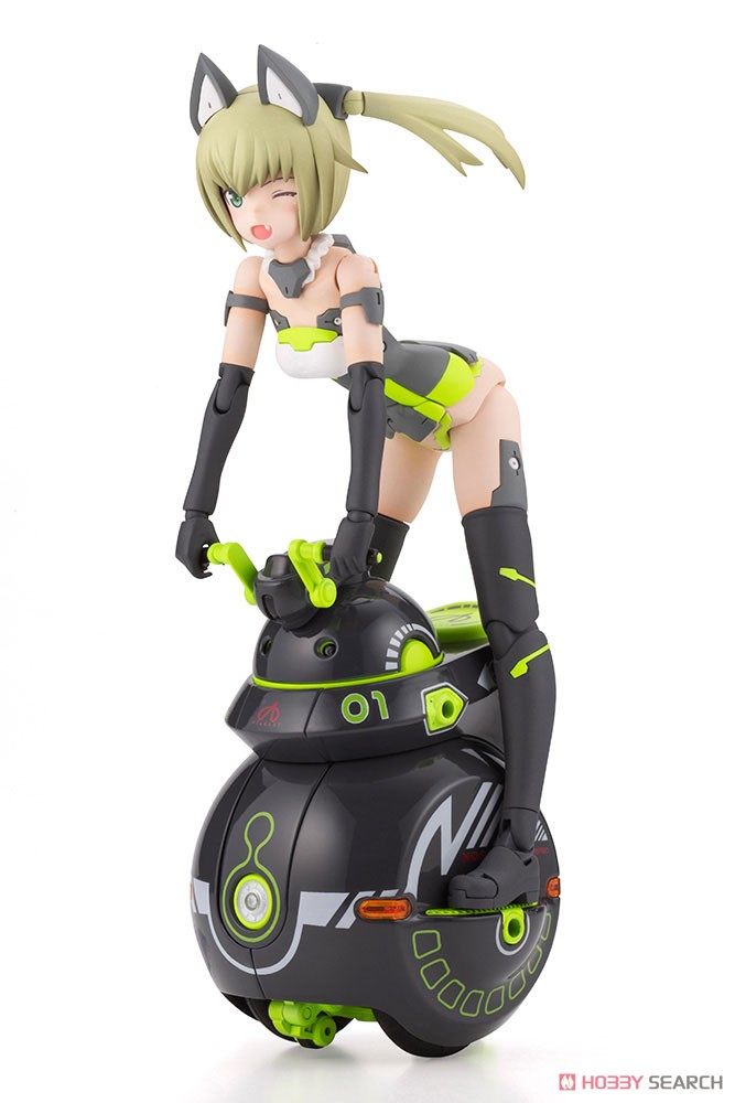 Frame Arms Girl Innocentia [Racer] & Noseru [Racing Specs Ver.] (Plastic model) Item picture16