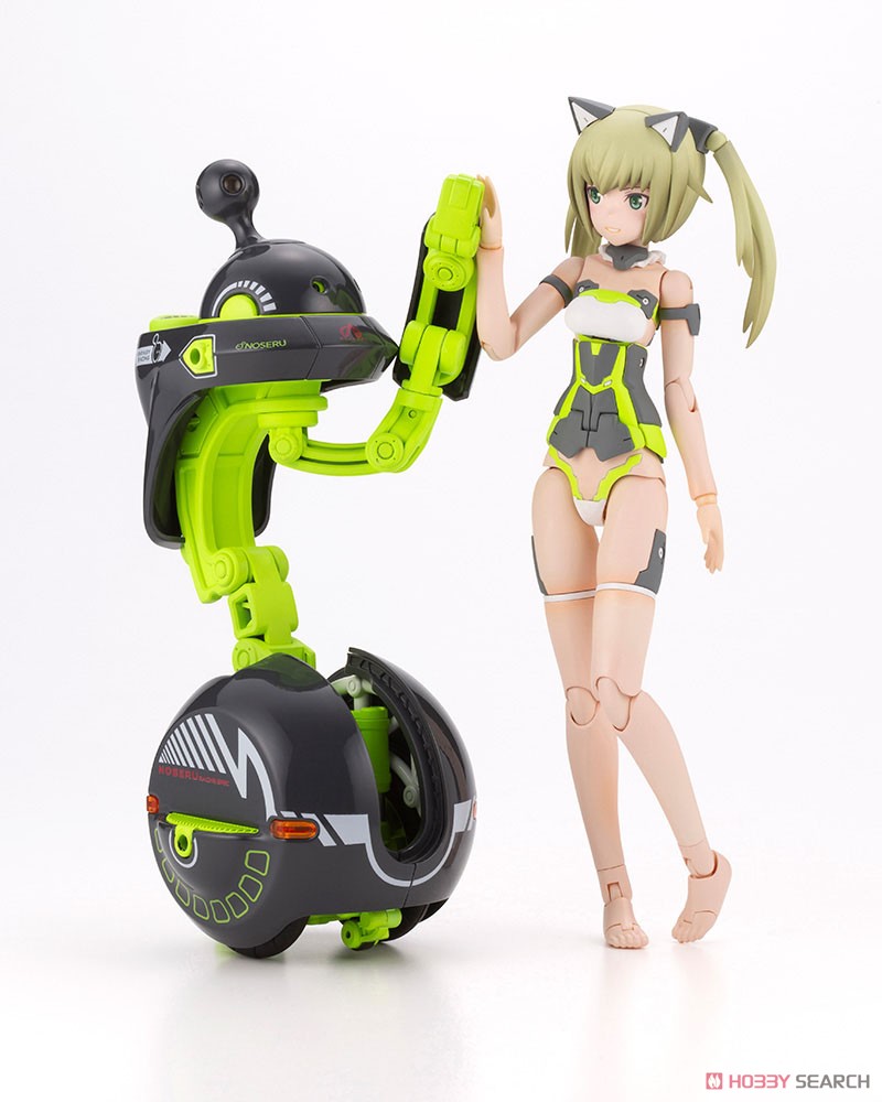 Frame Arms Girl Innocentia [Racer] & Noseru [Racing Specs Ver.] (Plastic model) Item picture17