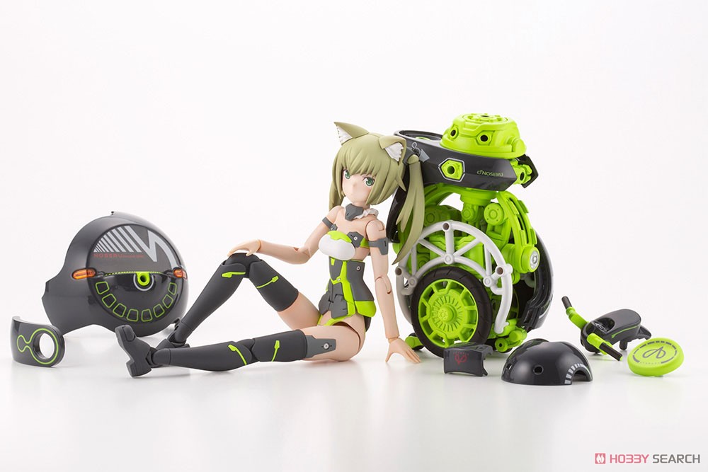 Frame Arms Girl Innocentia [Racer] & Noseru [Racing Specs Ver.] (Plastic model) Item picture18