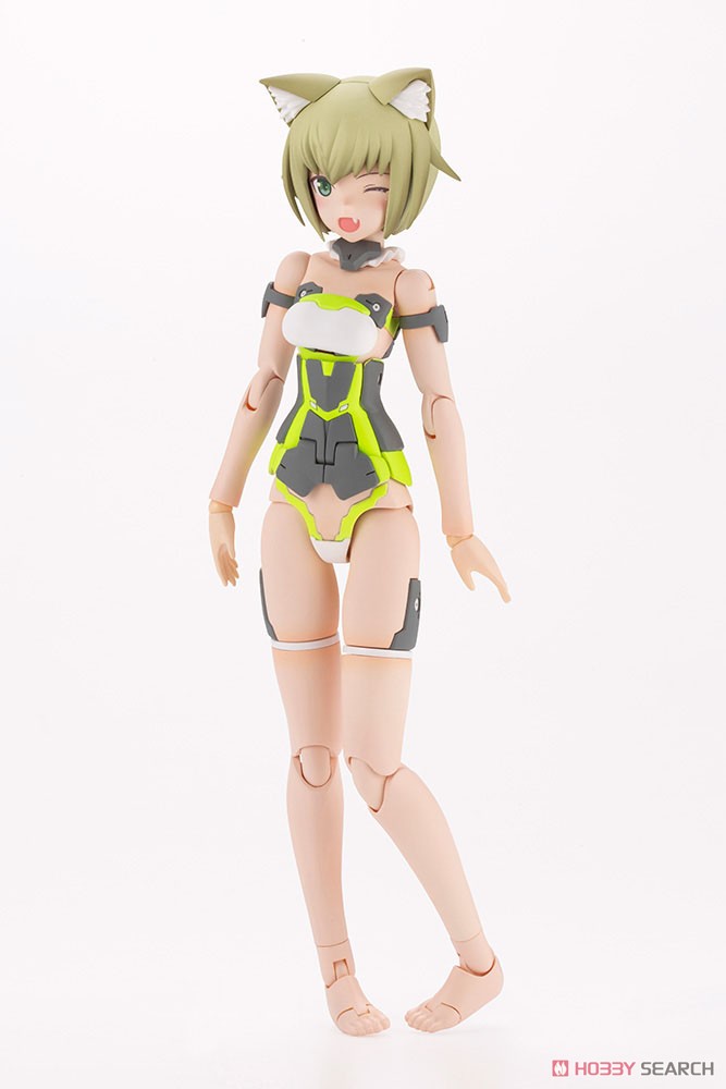 Frame Arms Girl Innocentia [Racer] & Noseru [Racing Specs Ver.] (Plastic model) Item picture3