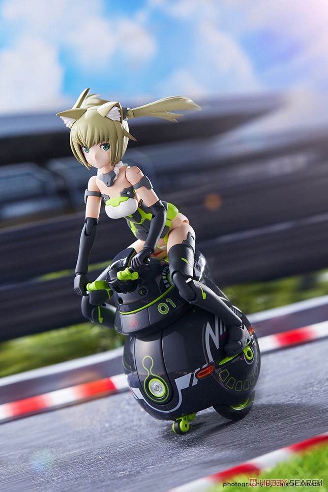 Frame Arms Girl Innocentia [Racer] & Noseru [Racing Specs Ver.] (Plastic model) Other picture2