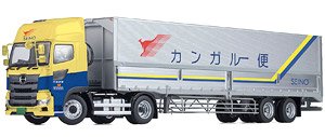 日野プロフィア SH 4×2 トラクタ 日本トレクス セミトレーラセット 西濃運輸 現行モデル (ミニカー)