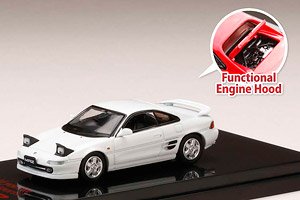 Toyota MR2 (SW20) GT-S 1996 / Open Head Light Super White II (Diecast Car)
