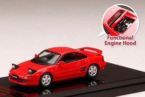 Toyota MR2 (SW20) GT-S 1996 / Open Head Light Super Red II (Diecast Car)