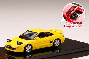 Toyota MR2 (SW20) GT-S 1996 / Open Head Light Super Bright Yellow (Diecast Car)