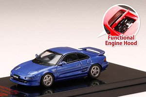 Toyota MR2 (SW20) GT-S Custom Version Purplish Blue Mica Metallic (Diecast Car)