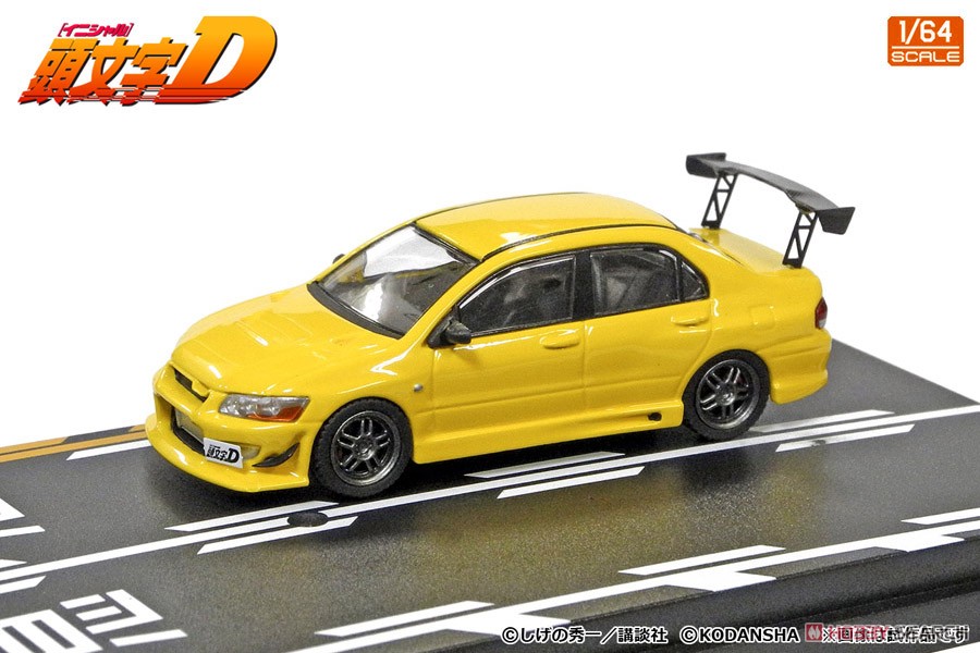 Initial D Set Vol.6 Satoshi Omiya Roadster (NB8C) & Kobayakawa Lancer Evolution VII (Diecast Car) Item picture5