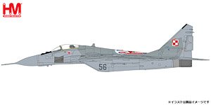 MiG-29A `Wing Cdr.Marian Pisarek` No.56, 1 ELT, Polish Air Force, Minsk Mazowiecki AB, 2016 (Pre-built Aircraft)