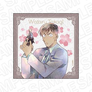 Detective Conan Microfiber Pale Tone Series Wataru Takagi Flower Ver. (Anime Toy)