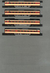 J.N.R. Limited Express Diesel Car Series KIHA183-0 Additional Set (Add-On 4-Car Set) (Model Train)