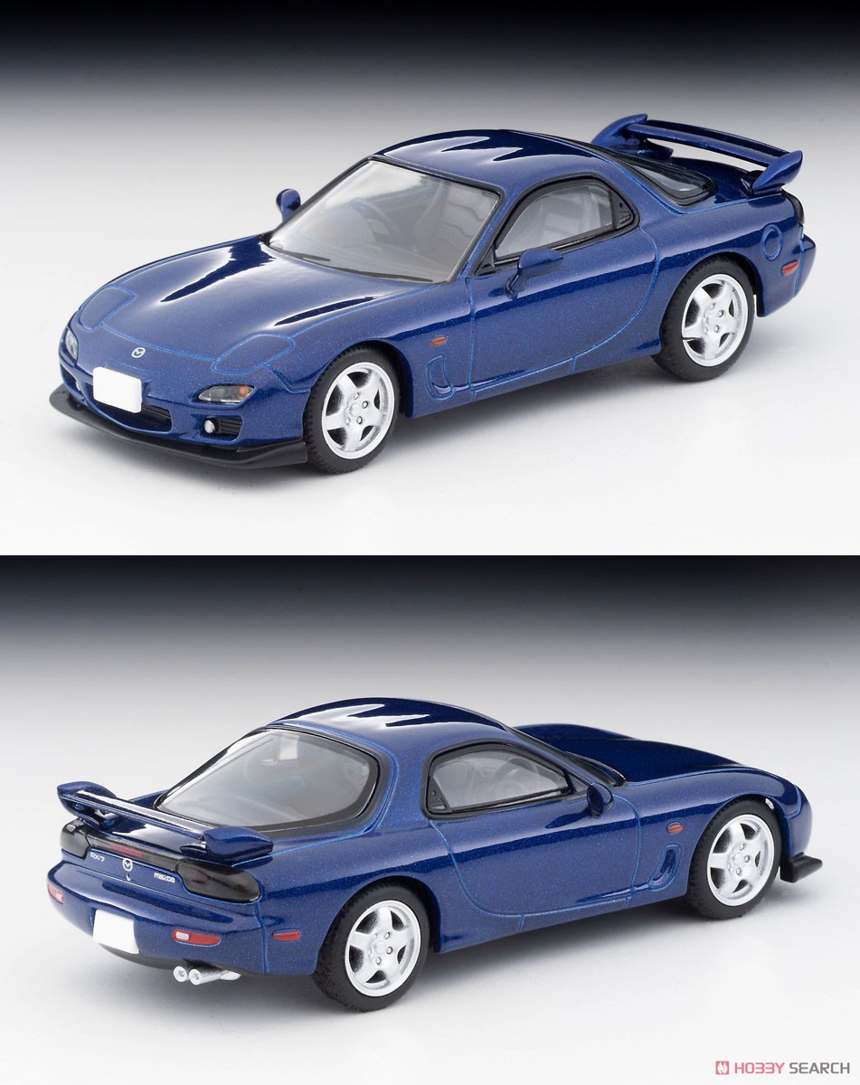TLV-N267a マツダ RX-7 TypeRS 99年式 (青) (ミニカー) 商品画像1