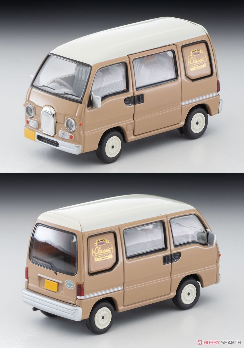 TLV-N249c Subaru Sambar Dias Classic 1994 (Sepia/White) (Diecast Car) Item picture1