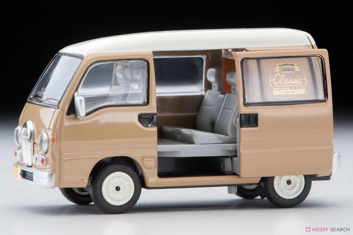 TLV-N249c Subaru Sambar Dias Classic 1994 (Sepia/White) (Diecast Car) Item picture7