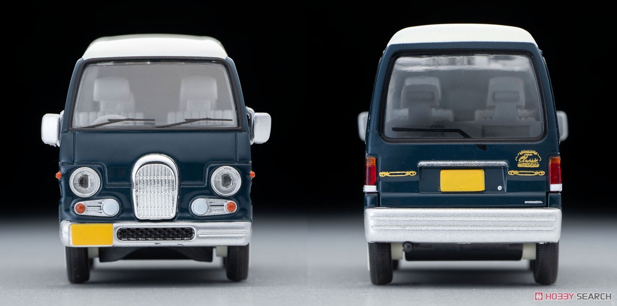 TLV-N249d Subaru Sambar Dias Classic 1994 (Navy Blue/White) (Diecast Car) Item picture3