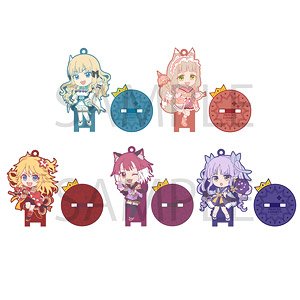 Princess Connect! Re:Dive Rubber Stand Collection Vol.2 (Set of 5) (Anime Toy)