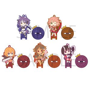 Princess Connect! Re:Dive Rubber Stand Collection Vol.3 (Set of 5) (Anime Toy)