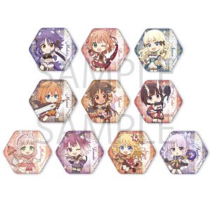 Princess Connect! Re:Dive Hologram Can Badge Collection Vol.2 (Set of 10) (Anime Toy)