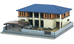 The Building Collection 013-4 Modern House C4 (Model Train)
