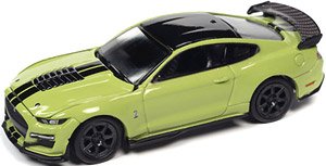 2020 シェルビー GT500 グラバーライム/ブラック (ミニカー)
