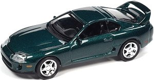 1996 トヨタ スープラ ディープジュエルグリーンパール (ミニカー)
