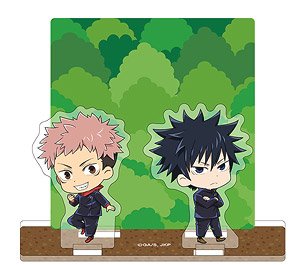 Jujutsu Kaisen Acrylic Diorama Itadori & Fushiguro (Anime Toy)