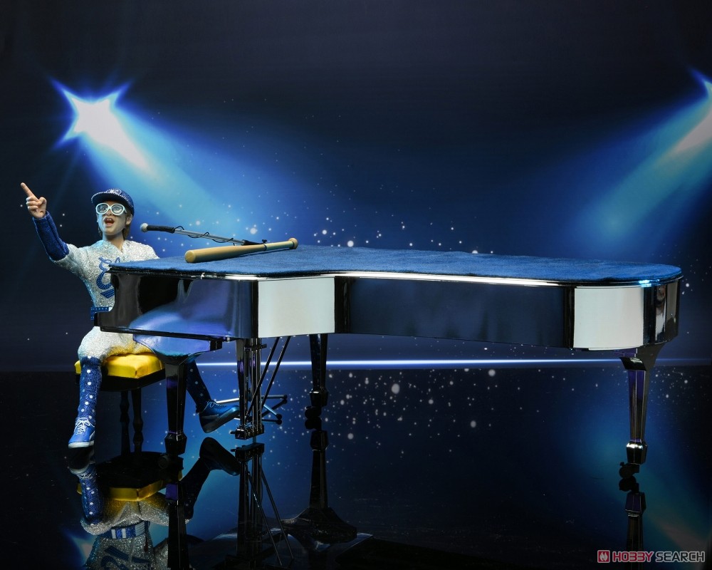 Elton John Live in 1975 8 inch Action Doll with Grand Piano Set (Completed) Other picture1