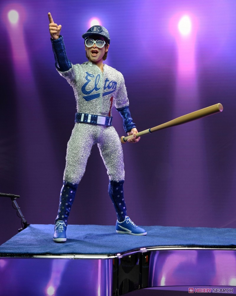 Elton John Live in 1975 8 inch Action Doll with Grand Piano Set (Completed) Other picture10
