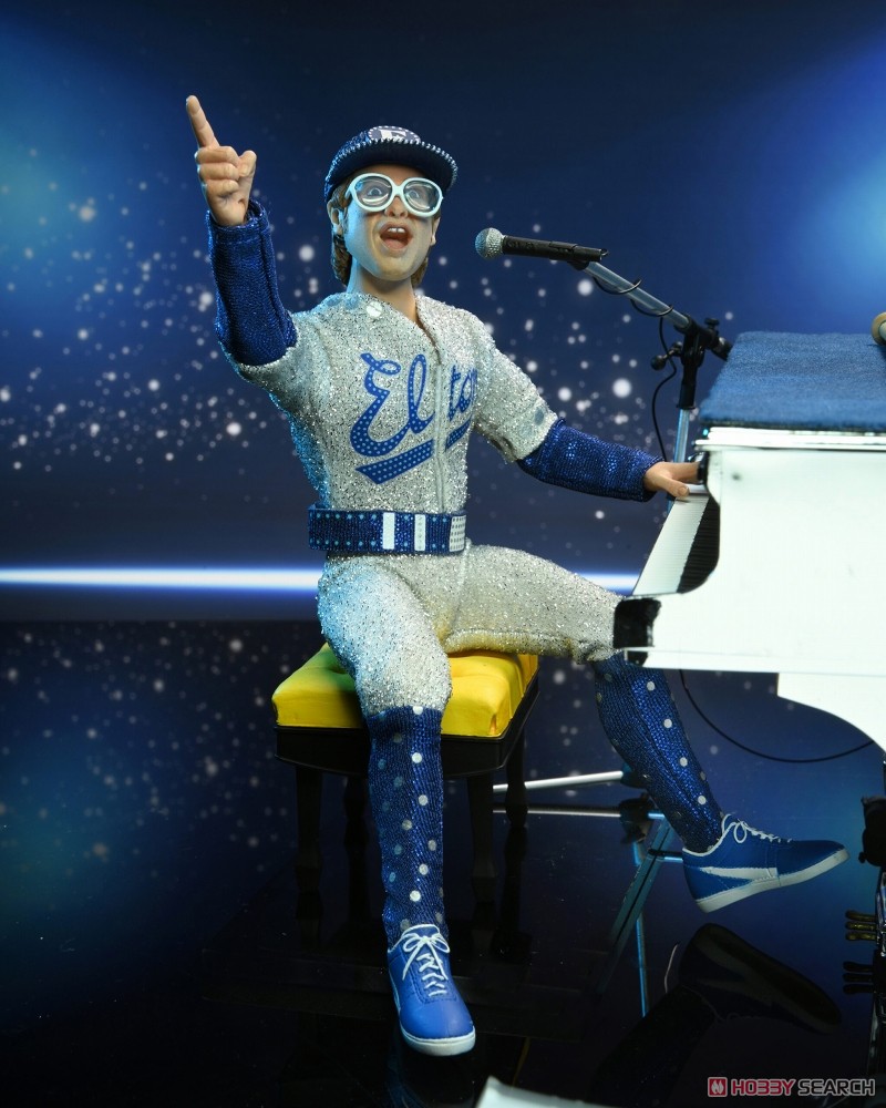 Elton John Live in 1975 8 inch Action Doll with Grand Piano Set (Completed) Other picture2