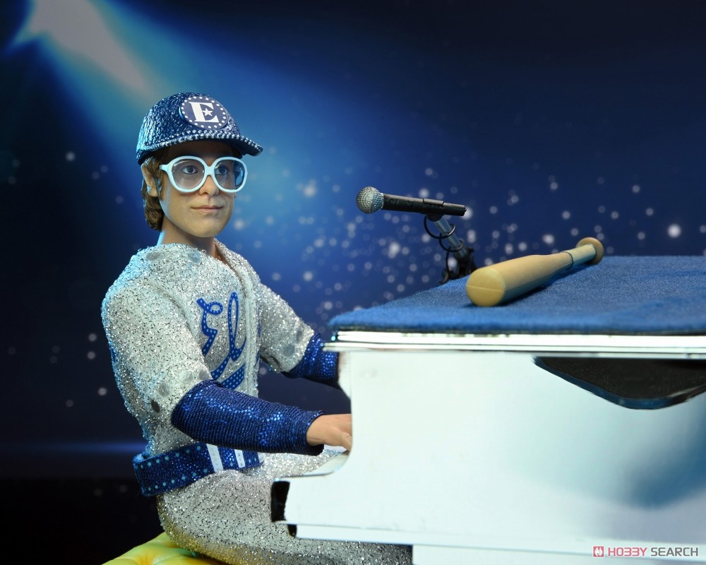 Elton John Live in 1975 8 inch Action Doll with Grand Piano Set (Completed) Other picture3