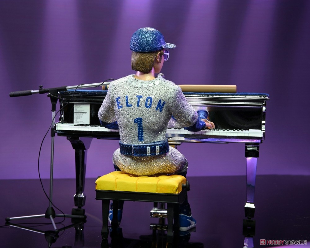 Elton John Live in 1975 8 inch Action Doll with Grand Piano Set (Completed) Other picture5
