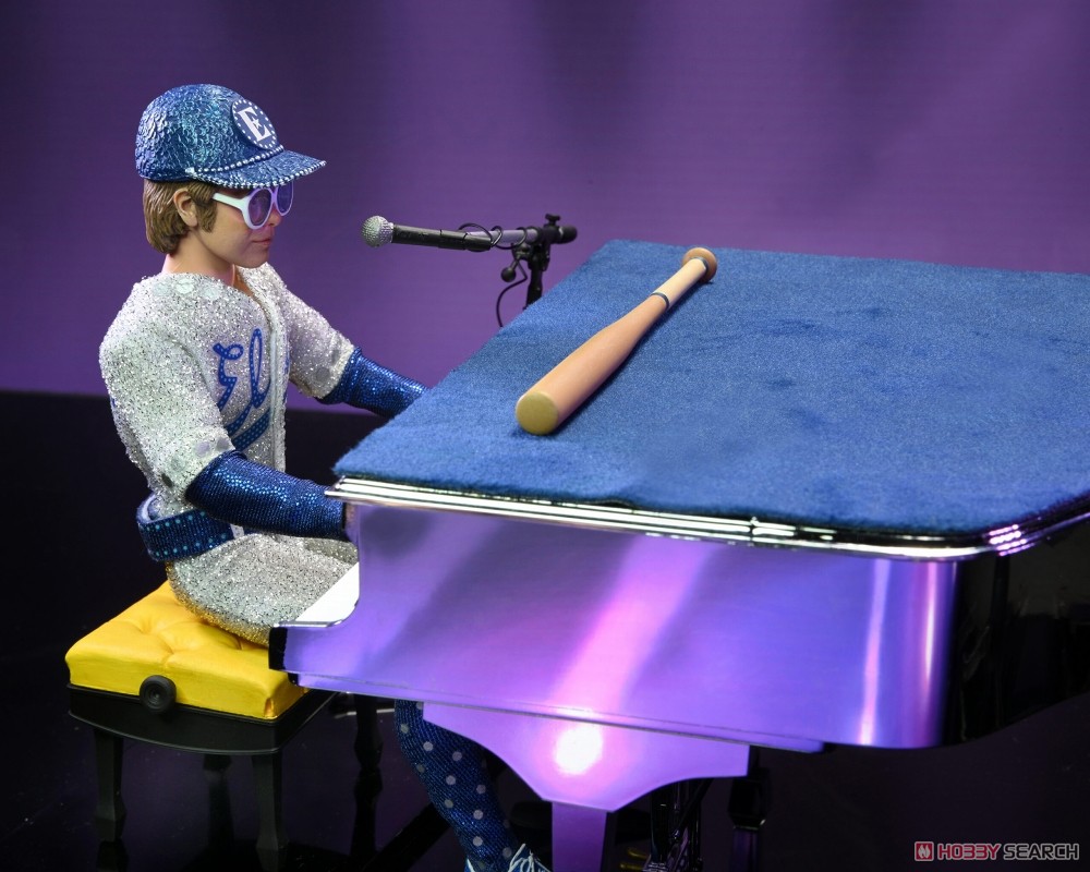 Elton John Live in 1975 8 inch Action Doll with Grand Piano Set (Completed) Other picture6