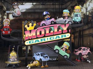 POPMART MOLLY CAR CAR シリーズ (9個セット) (完成品)