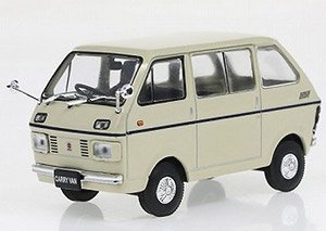 Suzuki Carry Van 1969 Ivory (Diecast Car)