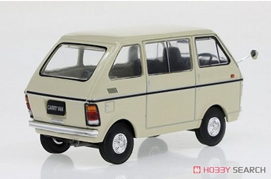 Suzuki Carry Van 1969 Ivory (Diecast Car) Item picture2