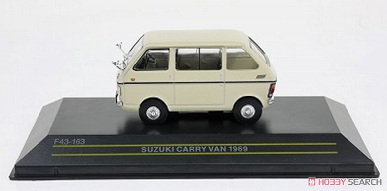 Suzuki Carry Van 1969 Ivory (Diecast Car) Item picture6