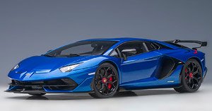 Lamborghini Aventador SVJ ( Metallic Blue ) (Diecast Car)