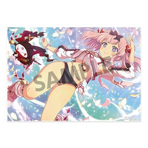 Shinovi Master Senran Kagura New Link Visual Acrylic Plate Hibari (Pairnyuu Festival) (Anime Toy)