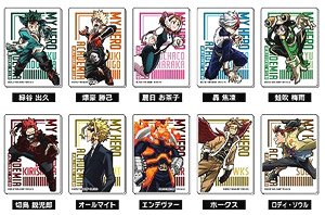 Acrylic Magnet My Hero Academia: World Heroes` Mission (Set of 10) (Anime Toy)