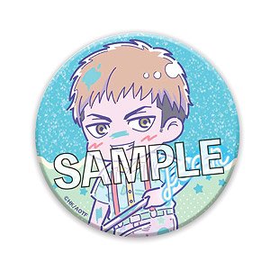 Attack on Titan Can Badge Melon Pop Jean (Pattern Shirt Ver.) (Anime Toy)